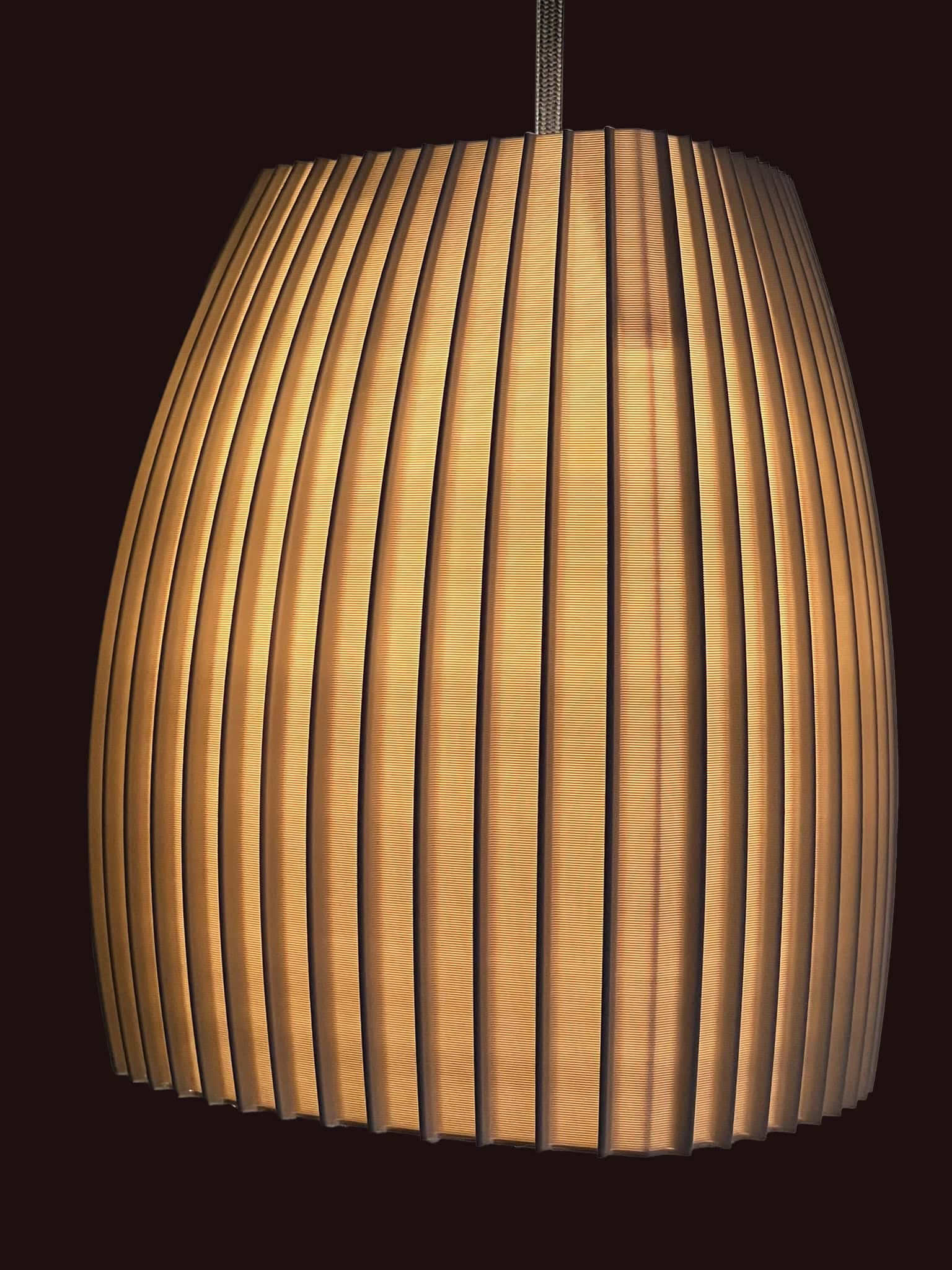 Triangle pendant Lamp Kaki - Image 8