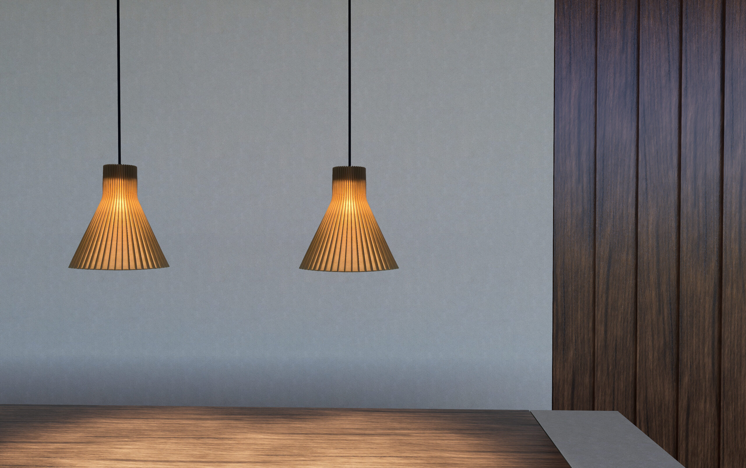 Cone Pendant Lamp Kaki - Image 11