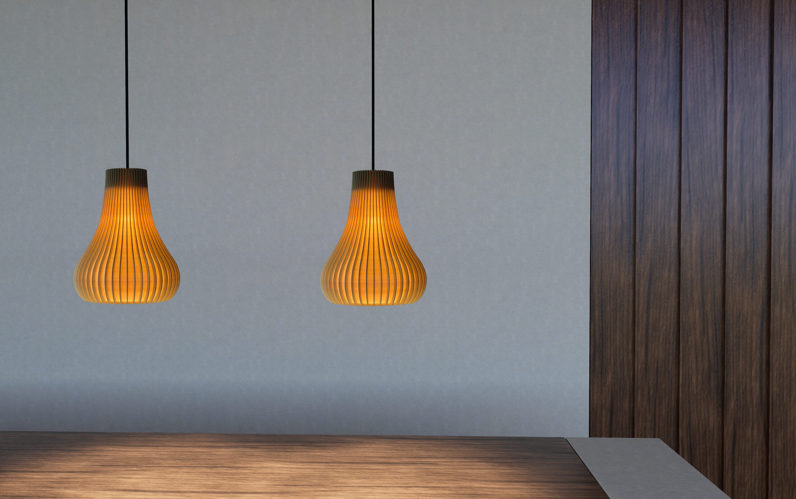 Drop Pendant Lamp Kaki - Image 8