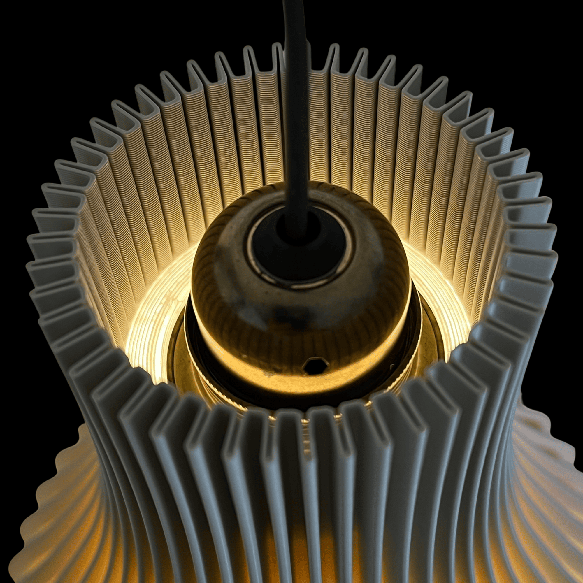 Drop Pendant Lamp Kaki - Image 2