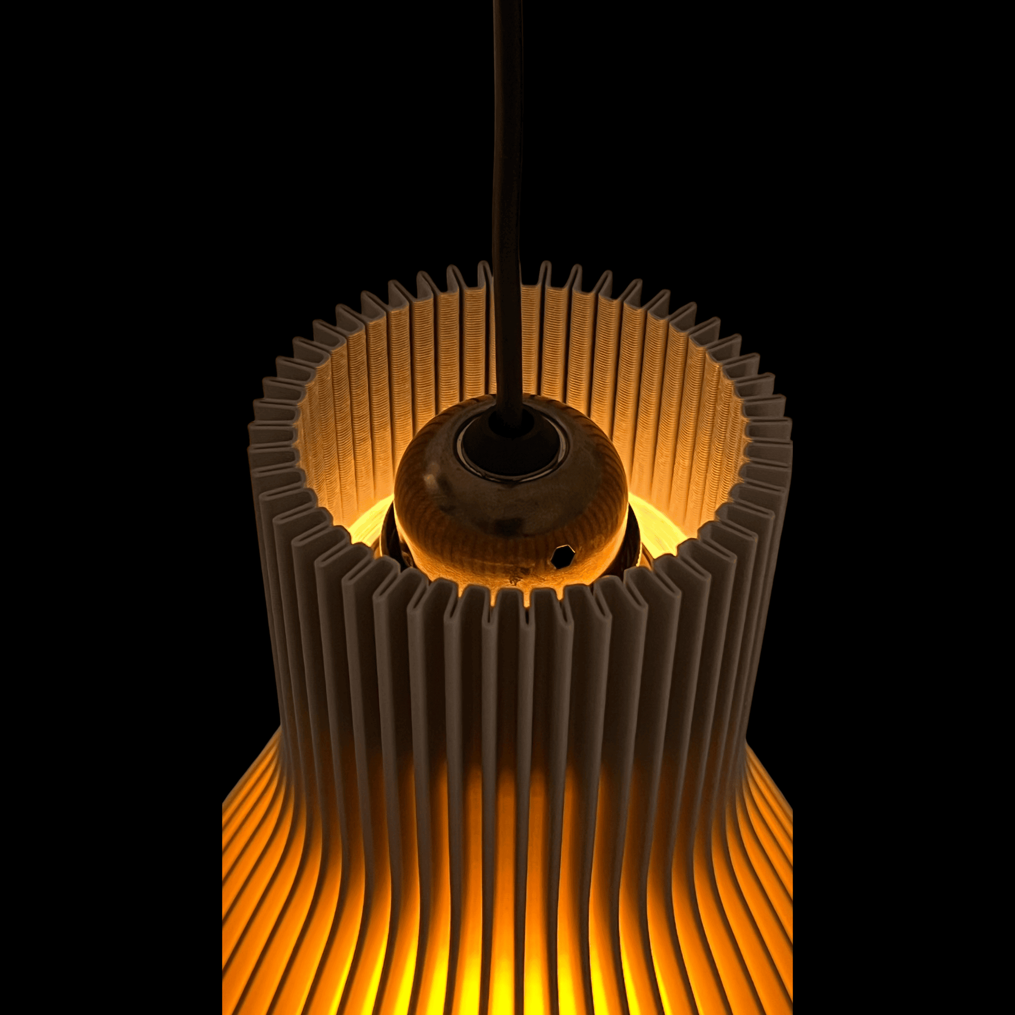 Cone Pendant Lamp Kaki - Image 3