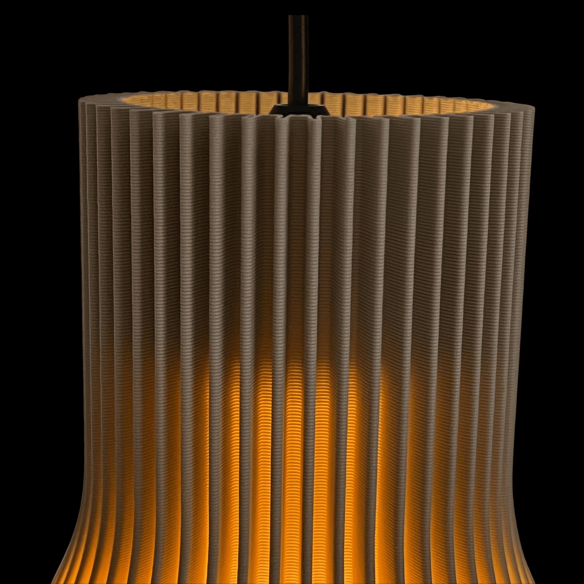Cone Pendant Lamp Kaki - Image 4