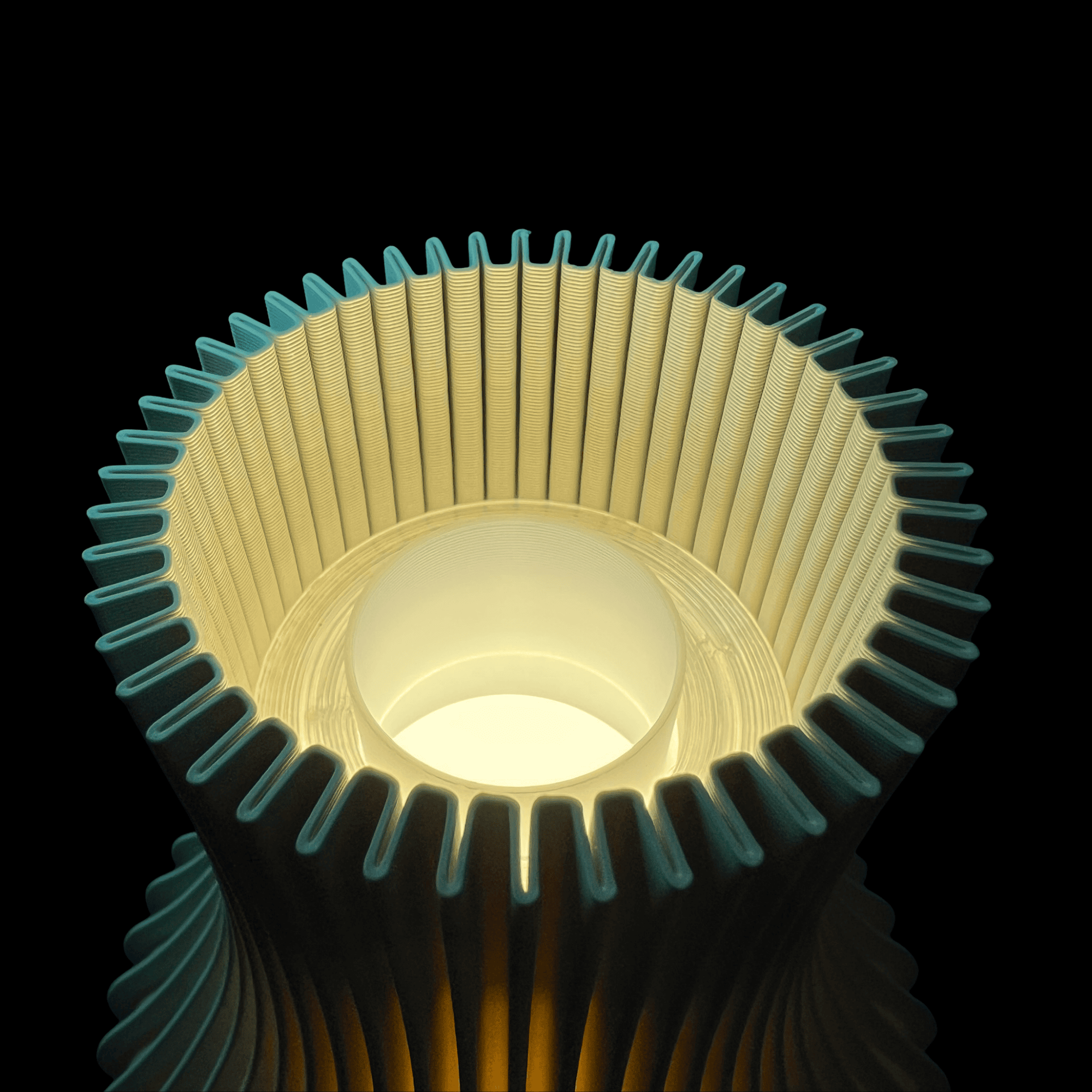 Drop Table Lamp Kaki - Image 3