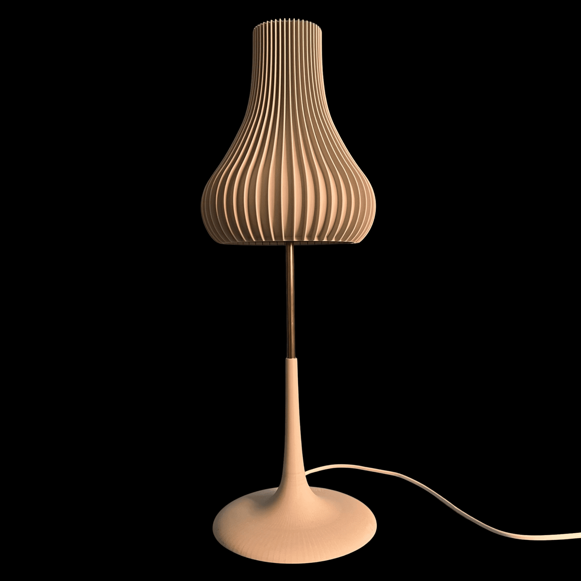 Drop Table Lamp Kaki - Image 4